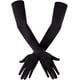 thumbnail image 1 of Guantes de satén Vevor codo largo 21 pulgadas negros para ópera fiesta nocturna, 1 of 5
