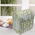 thumbnail image 4 of Abstract Lounger Chair Bag, Vertical Geometric Stripes in Forest Birch Willow Tree Leaf Graphic, High Capacity Storage with Handle Container, Lounger Size, Almond Green Khaki White, by Ambesonne, 4 of 5