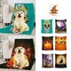thumbnail image 3 of Elegante alfombrilla para mascotas para perros y gatos, suave y cálida funda para sofá cama de forro para dormir Calabaza 1 Zulema Manta suave para dormir para mascotas., 3 of 8