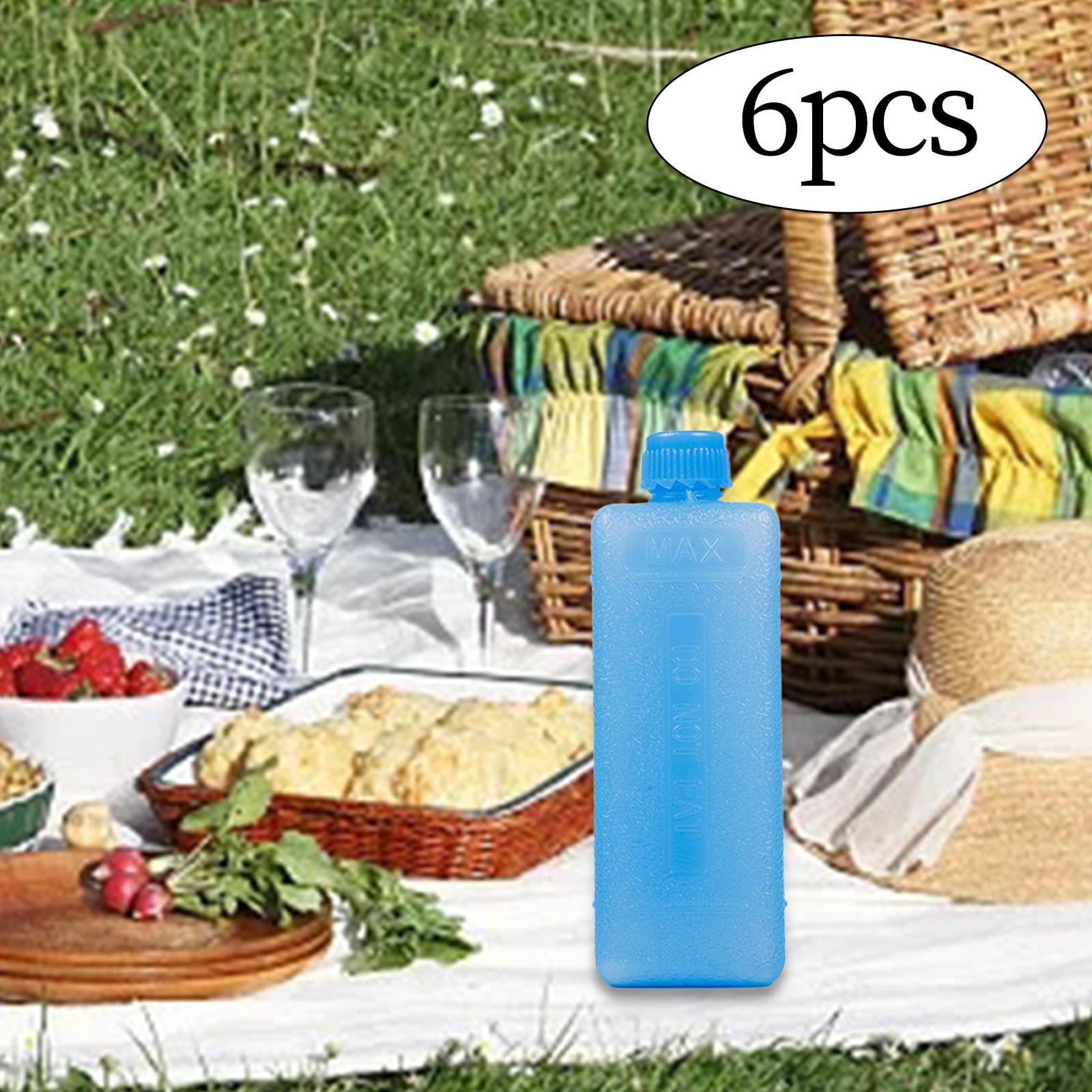 Axioma 2x6 Pieces Freezer Packs Cooling Elements Travel Ice Freezer Blocks for Picnic