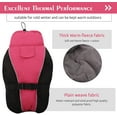 thumbnail image 5 of PUMYPOREITY Winter Warm Dog Coat Windproof Cozy Dog Jacket Cold Weather Thick Fleece Vest Water Repellent Apparel with Harness/Leash Hole & Reflective for Outdoor Small Medium Large Dogs, 5 of 6
