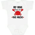 thumbnail image 3 of Inktastic Mimi Loves Me Grandson Boys or Girls Baby Bodysuit, 3 of 5