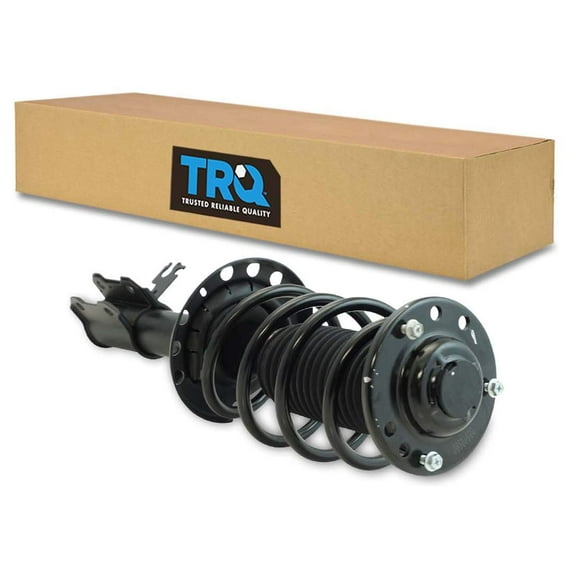 TRQ Front Left Complete Strut & Coil Spring Assembly Drivers Side Fits Select 2003-2011 Saab 9-3