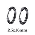 thumbnail image 1 of Pendientes de personalidad, pendientes de moda, pendientes pequeños de joyería de acero inoxidable para hombre, ideales para hombres y mujeres., 1 of 6