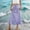 *Purple, variant on ClodeEU Women's Plaid High Waist Midi Skirt,Ruffle Hem Flowy A-Line Skirt Blue,Women's Plus L