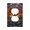 Duplex, variant on Modern 1-Gang Duplex Wall Plate Electrical Switch Cover Outlet Switchplate, Tree Life Stained Glass Art