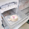 thumbnail image 4 of Tranfacy Home and Kitchen,Popsicles Molds,Ice-cream Maker Ice-cream Molds Ice Box Small Household Refrigerator Easy-release Ice-cream Molds with Cover Ice Lattice White, 4 of 4