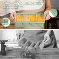 thumbnail image 4 of Mint Green Silicone Freezer Tray 2-pack Meal Prep Food Storage, 4 of 7