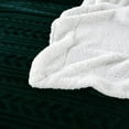 Exclusivo Mezcla Queen Size Sherpa Fleece Bed Blanket, Ultra Soft and