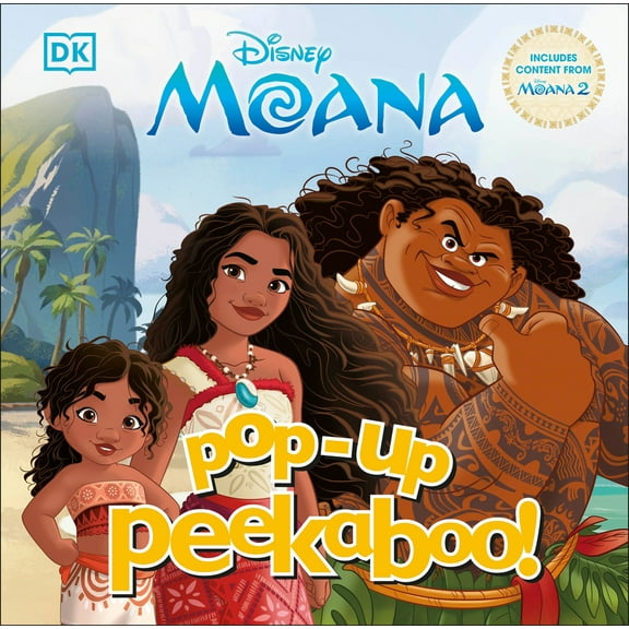Pre-Owned Pop-Up Peekaboo! Disney Moana (Board Book)