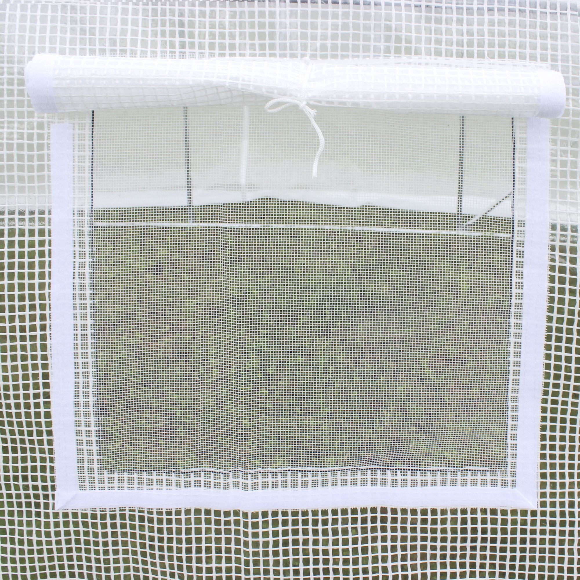 Outsunny Greenhouse Cover 9.8' x 6.6' x 6.6' Greenhouse, Zippered Door