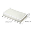 thumbnail image 5 of Needhep Linen Fabric Closet Boxes With Lids New Upgrade Storage Bins With Lids Under Bed, Storage Bin With Lid, Plastic Storage Containers for Clothes, Storage Boxes for Organizing (A), 5 of 5