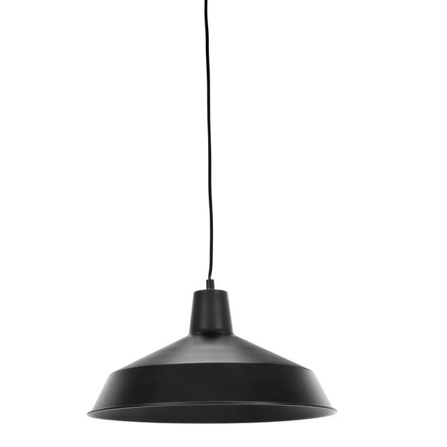 Globe Electric 65151 Pendentif Barnyard, 180 Pouces, Noir