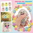 thumbnail image 2 of Funny Easter Egg Squeeze Set 6-Pack, Slow-Rise Toys, Great for Basket Stuffers & Holiday Gifts (6Pcs, Random Color), 2 of 7