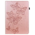 thumbnail image 3 of Allytechgroup Stylish iPad Air 11 Case Cover 2024, Ultra Slim Fit Apple iPad Air Case, 11 inch with Auto Sleep Shockproof Multi-Angle Viewing Stand and Butterfly Embossed Design,Pink, 3 of 3