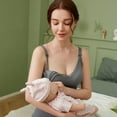 thumbnail image 6 of WBQ Women's Maternity Nursing Tank Tops with Built in Bra for Breastfeeding Camisole Shirt, 6 of 6