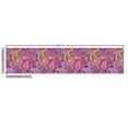 thumbnail image 2 of Ambesonne Paisley Fabric by the Yard Upholstery, Flowers and Sun, 2 Yards, Multicolor, 2 of 4