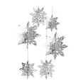thumbnail image 1 of Langgg 1 Set Christmas Decorations Funny Exquisite Simple Style Stereo Indoor Hanging Prop Festival Adornment Decor for Scene Layout Silver, 1 of 5