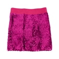 thumbnail image 5 of oqasdz Sequin Mini Skirt Elastic Waist Party Clubwear Solid Color Sparkly Bodycon Skirt Fashion Casual Outfit Outdoor Streetwear, 5 of 5