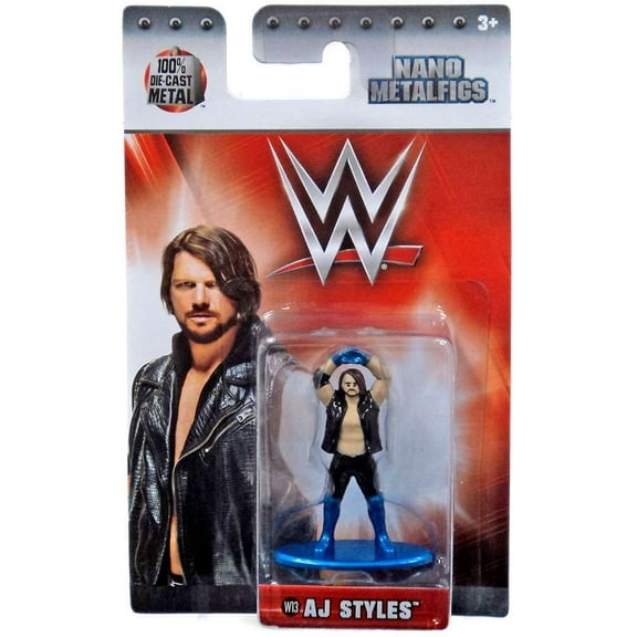 WWE Wrestling Nano Metalfigs AJ Styles Diecast Figure
