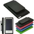 thumbnail image 2 of Case for Apple iPod Nano 7 7th Gen - TPU Gel Rubber - w/ Belt Clip - US Seller, 2 of 6