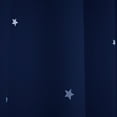 thumbnail image 5 of Lapalife Blackout Star Curtains for Kids Room, Hollow Cut Out Star Grommet Windows Curtains for Nursery, 1 Panel, Royal Blue, 52''x 63'', 5 of 6