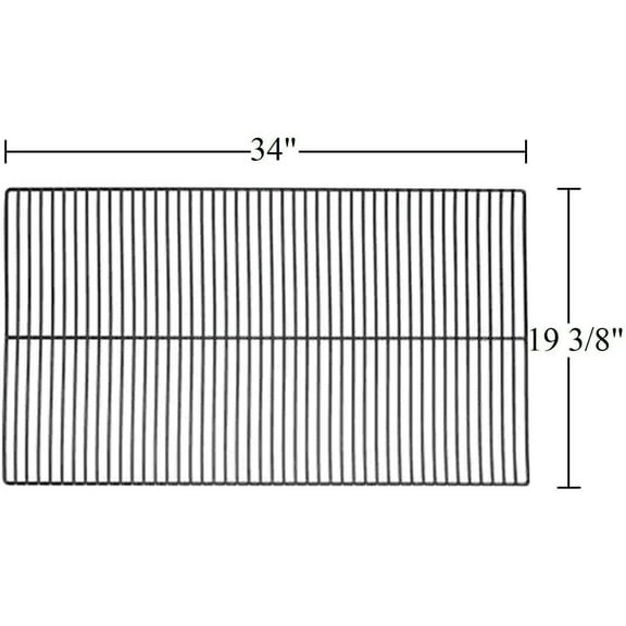 Porcelain Coated Cooking Grate Compatible With Traeger 34-Series Pellet Grills
