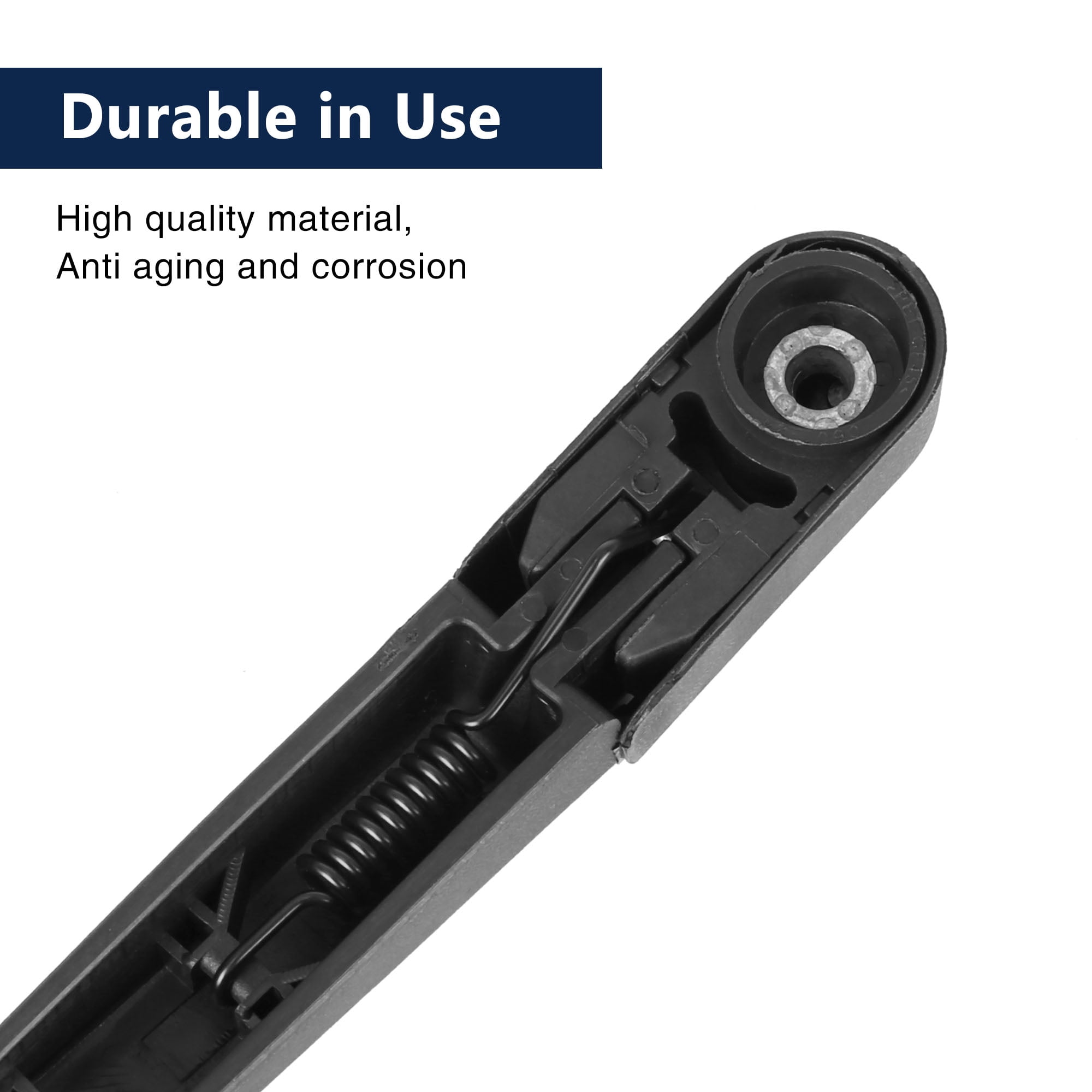 Car Vehicle Rear Windshield Wiper Blade Arm Set for Hyundai Accent RB 12-17 310mm 12''