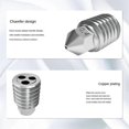 thumbnail image 3 of For X1 X1C P1S P1P Copper Plated Nozzle 0.8mm, 3 of 5