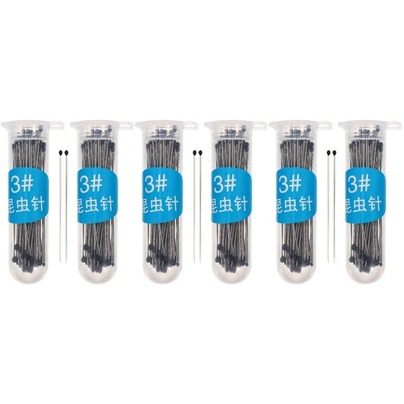 WORGEOUS 600 Pcs Stainless Steel Specimen Pin Collection Needles Entomology Pin