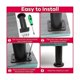 thumbnail image 5 of 4 Patas De Muebles Ajustables De Metal Mejoradas De 4,72 A 7,08 Pulgadas, Patas De Repuesto Para Cama Sofá Gabinete Sofá Tocador Mesa B, 5 of 5