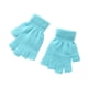 thumbnail image 2 of Guantes de punto Minnieouse unisex con medio dedo para motocicleta ciclismo, 2 of 6