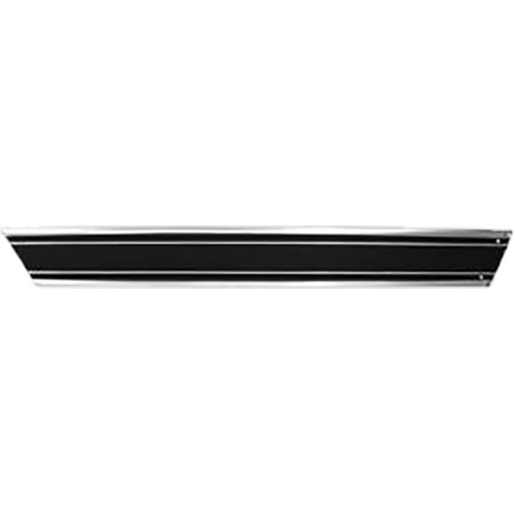 Brothers Trucks M0028L-69 Bedside Molding - Lower Rear- Longbed - Black - Left