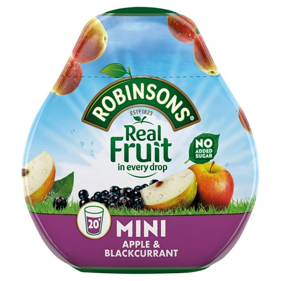 Robinsons Squash'd Apple & Blackcurrant No Added Sugar (66Ml)