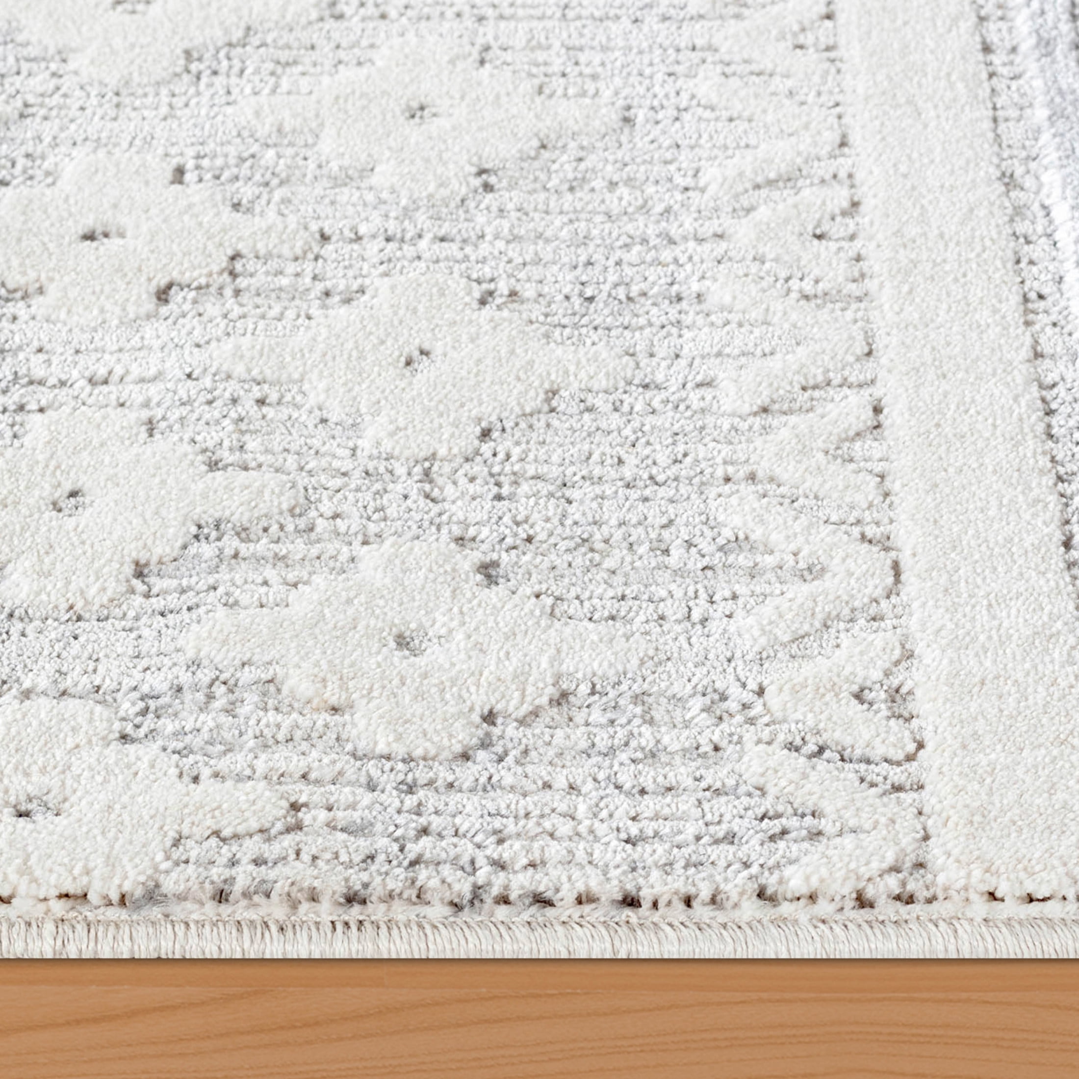 CHI Sumter Stripe Grey 7'10" x 10' Area Rug