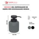 thumbnail image 3 of Namaro Design Dispensador De Jabón Gris Soho, 3 of 4