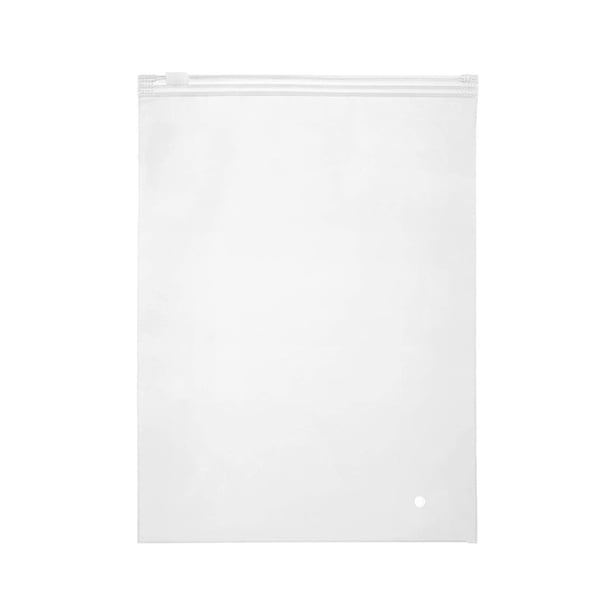 Bolsa de almacenamiento de viaje esmerilada transparente, equipaje, bolsa para guardar ropa, bolsa sellada, seda gruesa 22
