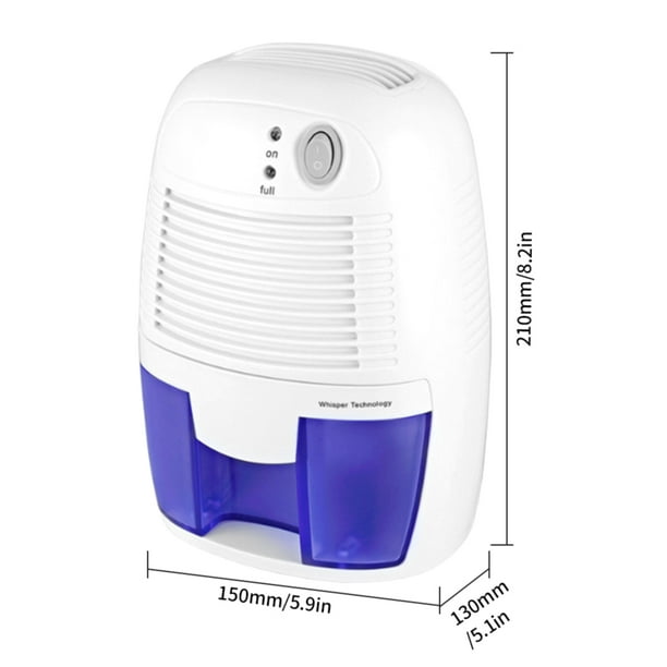 Haijieer – déshumidificateur électrique Compact Portable 1000ml, petit  appareil à absorber l'humidité, sèche-Air pour le sous-sol de la maison