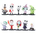 thumbnail image 1 of 10pcs/set 7cm le Cauchemar avant Noël Jack Choc Sally Q Version Poupées, 1 of 4