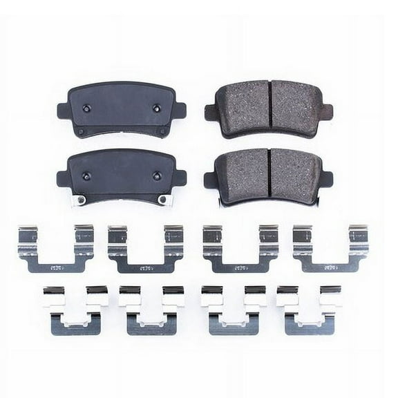 PowerStop 17-1430 Disc Brake Pad Set Buick, Cadillac, Chevrolet, Saab... Disc Brake Pad Set - Rear