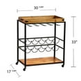 thumbnail image 4 of Anders Rustic Bar Cart, 4 of 9