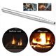 thumbnail image 2 of Paquete de 2 herramientas plegables para fogatas, bolsillo de acero inoxidable, supervivencia para acampar, tubo de fuego soplado esquí esquí Gafas de esquí, 2 of 4