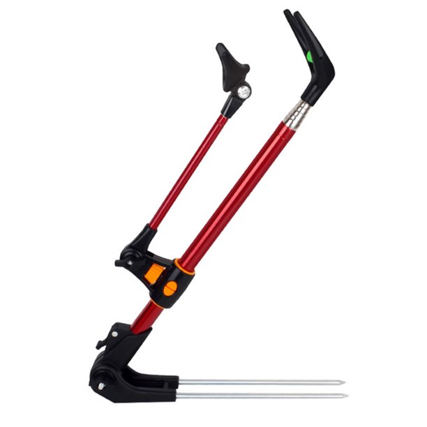 DQrwqpou Accesorio Ajustable para Caña Pescar Doble Propósito (2 4 M Rojo)