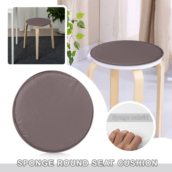 Coussin Rond d'Extérieur pour Siège, pour Terrasse, Salle à Manger et Chaise, Coussin Rond pour Chaise de Jardin – Coussin Confortable, Durable, Non Facile d'Entretien pour Usage Intérieur/extérieur