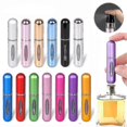 thumbnail image 1 of 5ml Travel Refillable Perfume Atomizer Mini Perfume Bottle Container Portable Spray Bottle Underfill Empty Travel Bottl Tool [free Shipping], 1 of 4