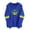 #003-Blue, variant on Craaazy Women's Long Sleeve Hooded Mardi Gras Sweatshirts with Pockets Gifts