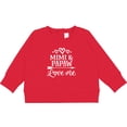 thumbnail image 2 of Inktastic Mimi and Papaw Grandchild Baby Sweatshirt, 2 of 4