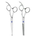 thumbnail image 2 of Tijeras para cortar cabello ANGGREK Juego Profesional de Adelgazamiento Acero inoxidable, 2 of 7
