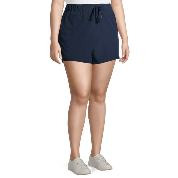 Avia Women's Plus Size Active Woven City Short