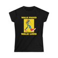 thumbnail image 3 of Walk Proud Walk Loud Pride Day Parade Shirt Gay Pride LGBTQ Womens Shirts, 3 of 8